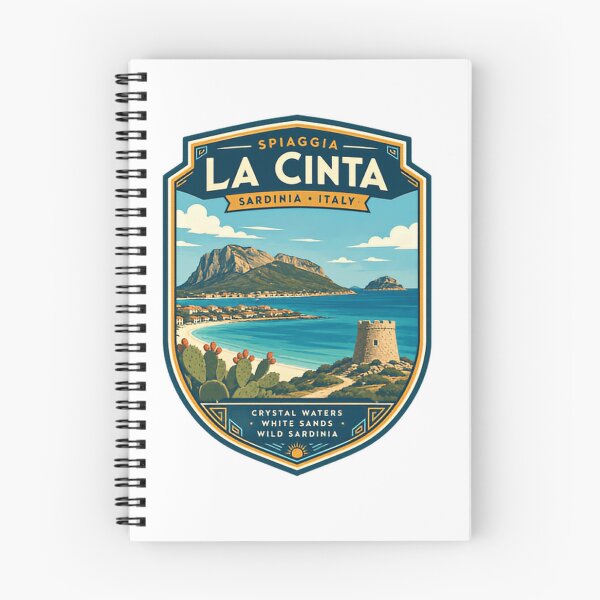 Item preview, Spiaggia La Cinta Sardinia Italy Crystal Waters White Sands Wild Sardinia European Travel Souvenir designed and sold by Simsimah26Parks.