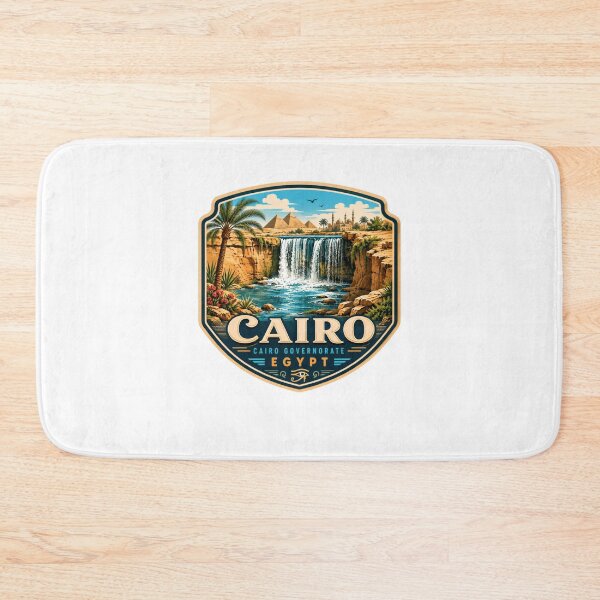 Item preview, Cairo Cairo Governorate Egypt Travel Souvenir Giza Pyramids Landmark designed and sold by Star3NowForMe.