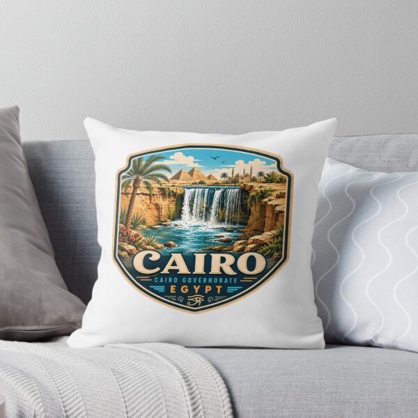 Item preview, Cairo Cairo Governorate Egypt Travel Souvenir Giza Pyramids Landmark designed and sold by Star3NowForMe.