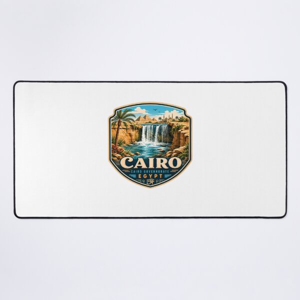 Item preview, Cairo Cairo Governorate Egypt Travel Souvenir Giza Pyramids Landmark designed and sold by Star3NowForMe.