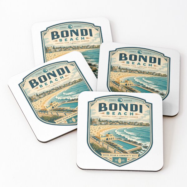 Item preview, Bondi Beach Sydney Australia Coastal Icon Endless Summer Travel Vacationer designed and sold by Simsimah26Parks.