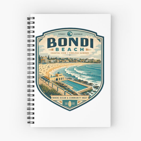 Item preview, Bondi Beach Sydney Australia Coastal Icon Endless Summer Travel Vacationer designed and sold by Simsimah26Parks.