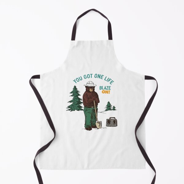 Item preview, Blaze On You Got One Life Smokey Bear designed and sold by MayaloveStores.
