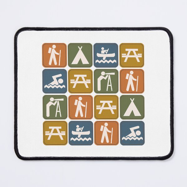 Item preview, Campsite Sign Pattern designed and sold by MayaloveStores.