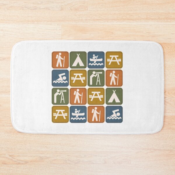 Item preview, Campsite Sign Pattern designed and sold by MayaloveStores.