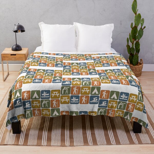 Item preview, Campsite Sign Pattern designed and sold by MayaloveStores.