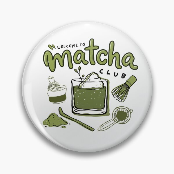 Item preview, Welcome to Matcha Club - Cute Green Tea Lover Illustration designed and sold by Mananyagraphic.
