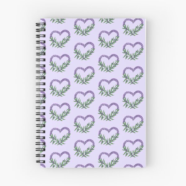 Item preview, Floral Lavender Heart  designed and sold by CamilasPrints.