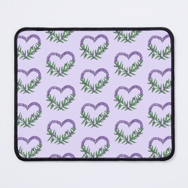 Item preview, Floral Lavender Heart designed and sold by CamilasPrints.
