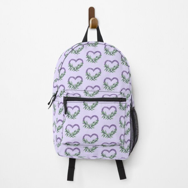 Item preview, Floral Lavender Heart designed and sold by CamilasPrints.