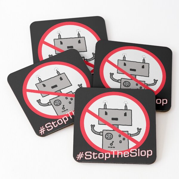 Item preview, Stop The AI Slop designed and sold by Lisi's Designs.