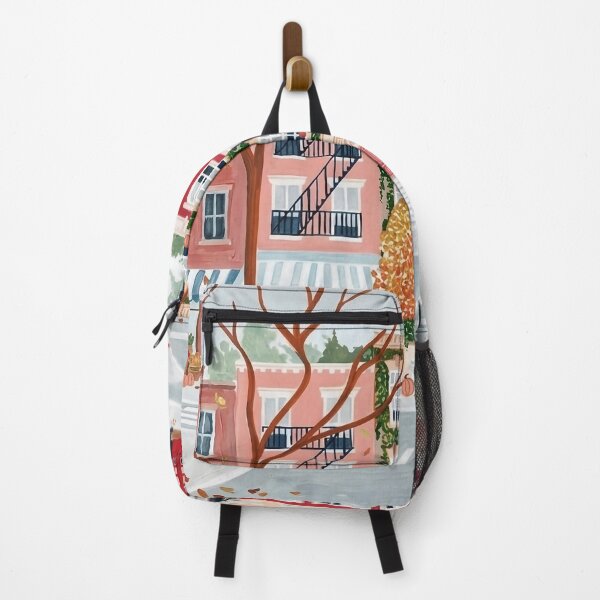 Item preview, West Village Acrylic Print | New York City Travel Poster | American designed and sold by POSTERIOCREW.