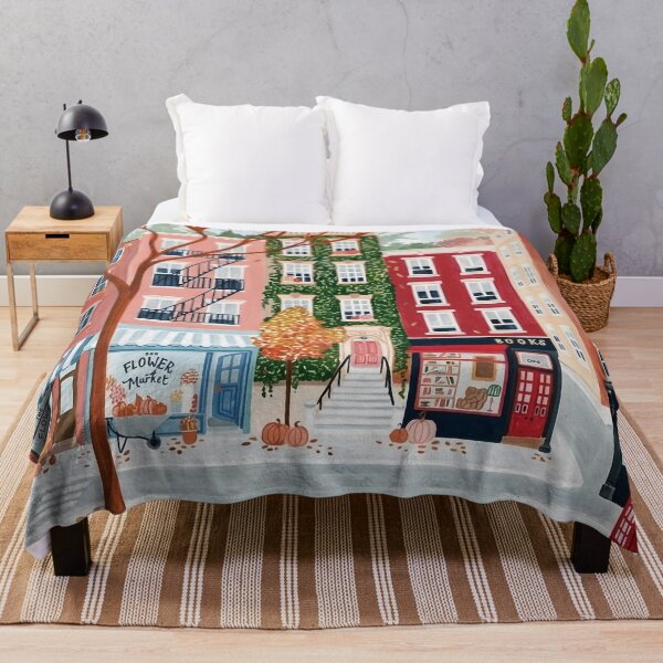 Item preview, West Village Acrylic Print | New York City Travel Poster | American designed and sold by POSTERIOCREW.
