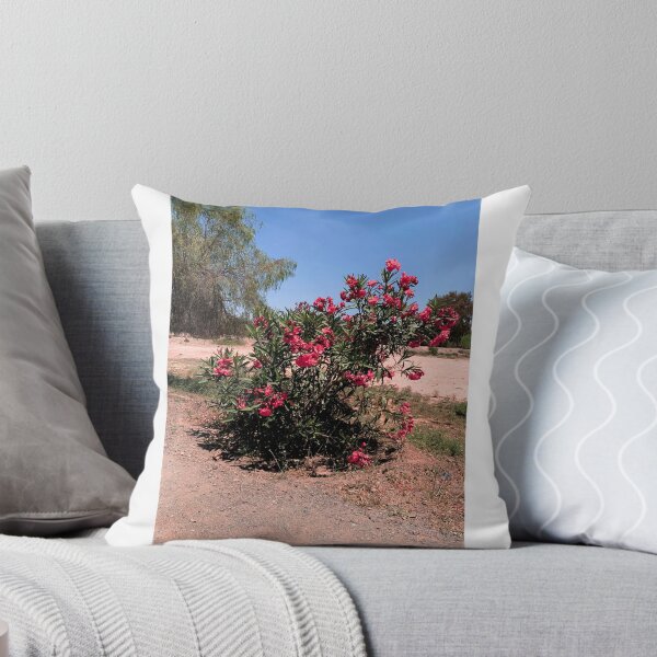 Item preview, Roadside Pink Floral Landscape designed and sold by vorpos-shop.