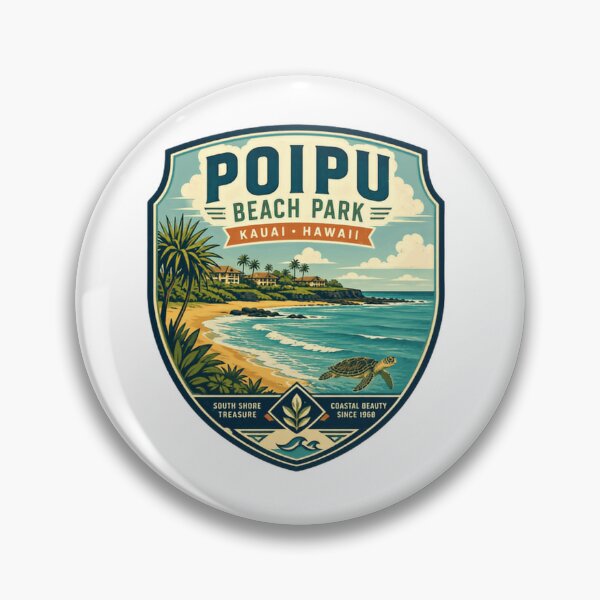 Item preview, Poipu Beach Park Kauai Hawaii Travel Vacation Souvenir designed and sold by Simsimah26Parks.