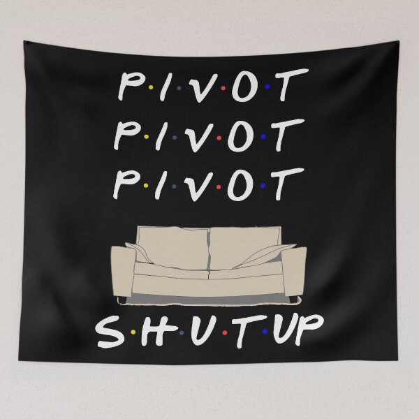 Item preview, Copy of Pivot Pivot Pivot on black designed and sold by Mavazi.