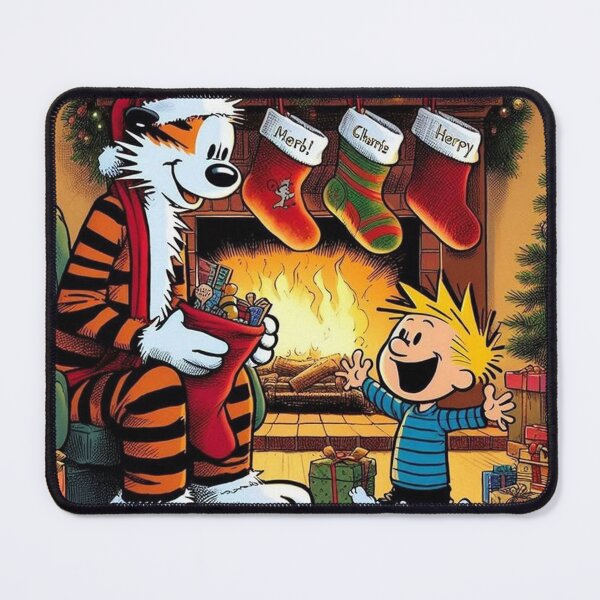 Item preview, CALVIN AND HOBBES MERRY CHRISTMAS designed and sold by thebestposter.