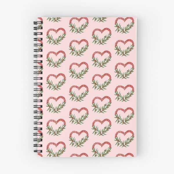 Item preview, Corazón floral de lavanda roja designed and sold by CamilasPrints.
