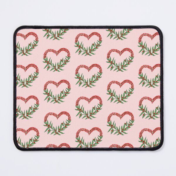 Item preview, Floral Red Lavender Heart designed and sold by CamilasPrints.