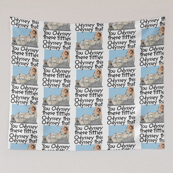 Item preview, Odyssey This Odyssey That Greek Mythology Humor designed and sold by UpshirShopp.