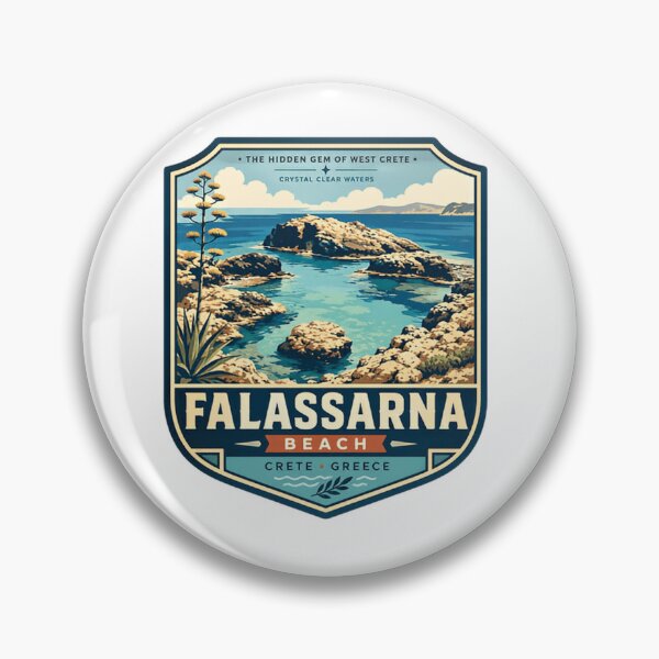 Item preview, Falassarna Beach Crete Greece The Hidden Gem Of West Crete Crystal Clear Waters Travel Vacation Island Souvenir designed and sold by Simsimah26Parks.