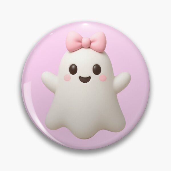 Item preview, Soft Pink Girly Ghost 3D designed and sold by deisgnsbyshane.