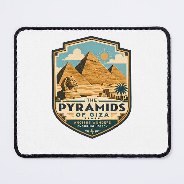 Item preview, The Pyramids Of Giza Ancient Wonders Enduring Legacy Egypt Travel History Landmark designed and sold by Star3NowForMe.
