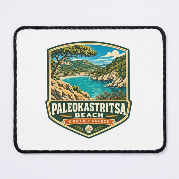 Item preview, Paleokastritsa Beach Corfu Greece Travel Destination Souvenir designed and sold by Simsimah26Parks.