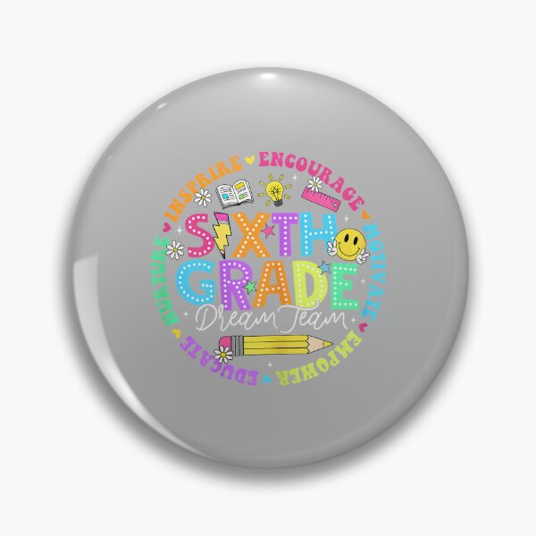 Item preview, Back to School Sixth Grade Dream Team Teacher Kids designed and sold by ArleneRowe.