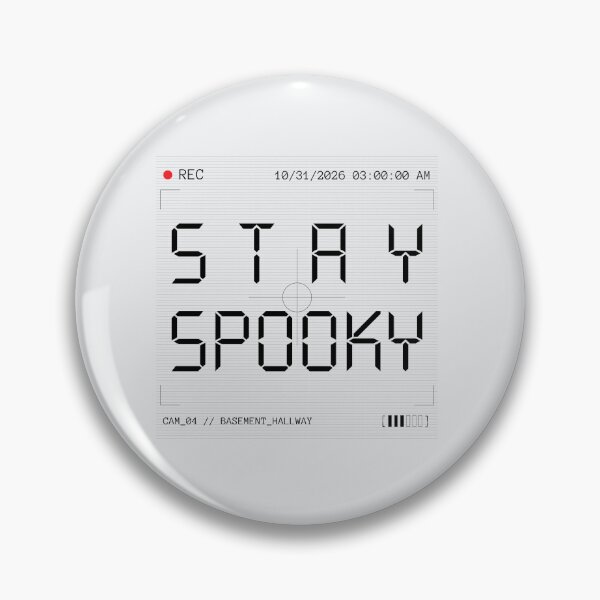 Item preview, Stay Spooky Security Camera Design designed and sold by photossmirnov.