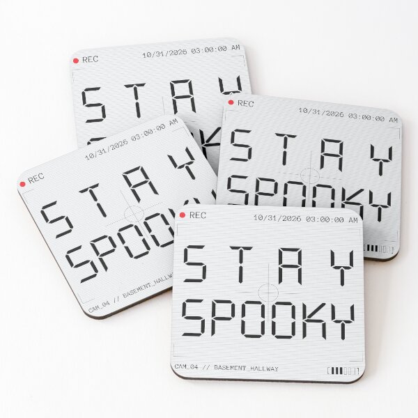 Item preview, Stay Spooky Security Camera Design designed and sold by photossmirnov.