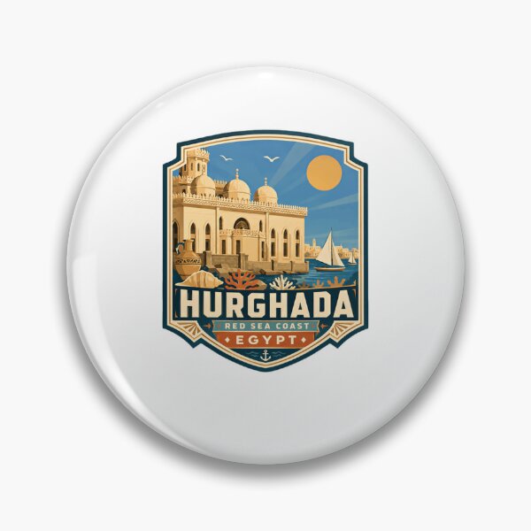 Item preview, Hurghada Red Sea Coast Egypt Travel Destination Souvenir designed and sold by Star3NowForMe.