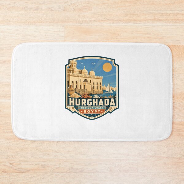 Item preview, Hurghada Red Sea Coast Egypt Travel Destination Souvenir designed and sold by Star3NowForMe.