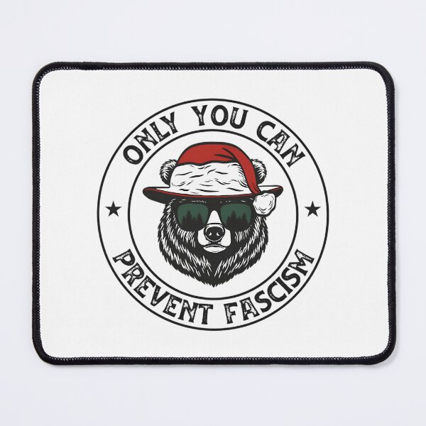 Item preview, Funny Anti Fascism Christmas Bear Shirt Vintage Santa Bear Political Graphic Tee Holiday Protest Humor Gift Satirical Winter Design designed and sold by MayaloveStores.