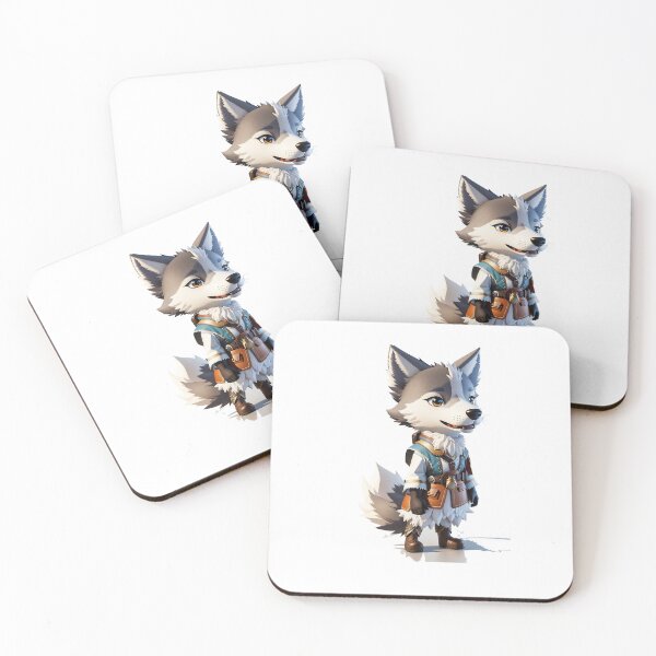 Item preview, Cute Wolf Colorful designed and sold by juyttarsaen.