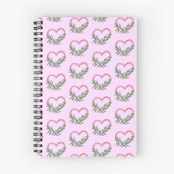 Item preview, Floral Pink Lavender Heart  designed and sold by CamilasPrints.