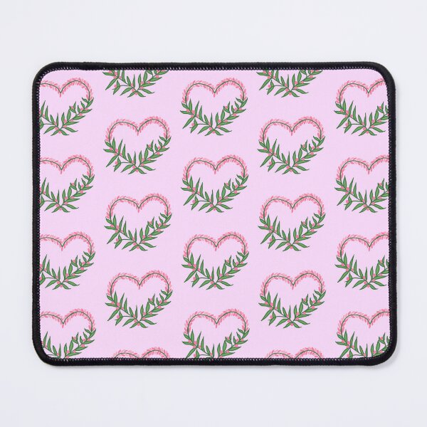 Item preview, Floral Pink Lavender Heart designed and sold by CamilasPrints.