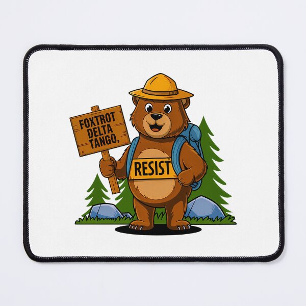 Item preview, Funny Fdt Resist Bear T Shirt Delta Tango National Parks Hoodie designed and sold by MayaloveStores.