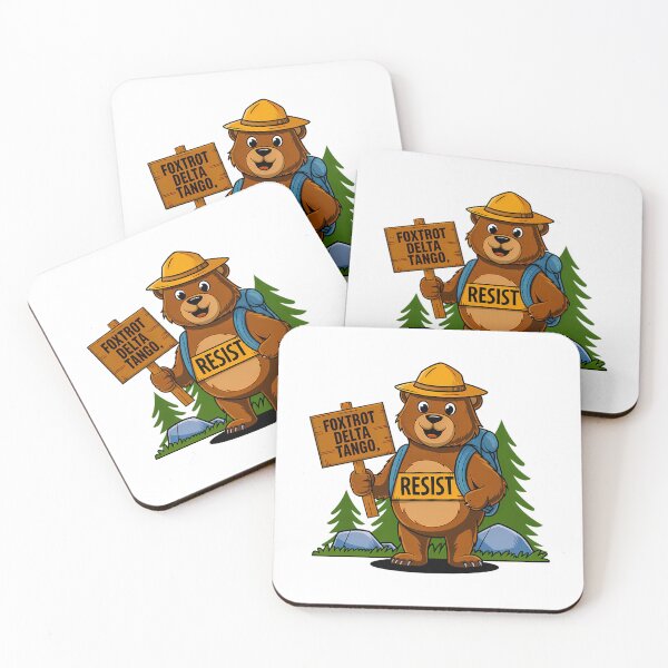 Item preview, Funny Fdt Resist Bear T Shirt Delta Tango National Parks Hoodie designed and sold by MayaloveStores.