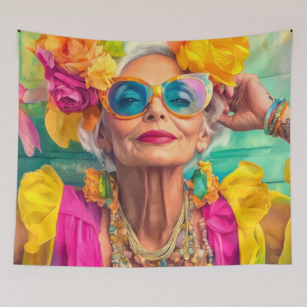 Item preview, Female Portrait Timeless Confidence  designed and sold by artsandsoul.