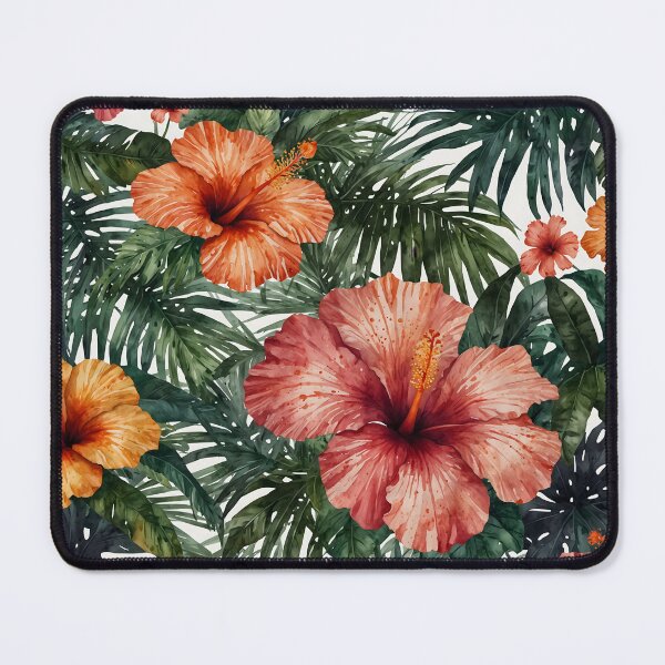 Item preview, Tropical Paradise Watercolor Painting designed and sold by RawNaturePrints.