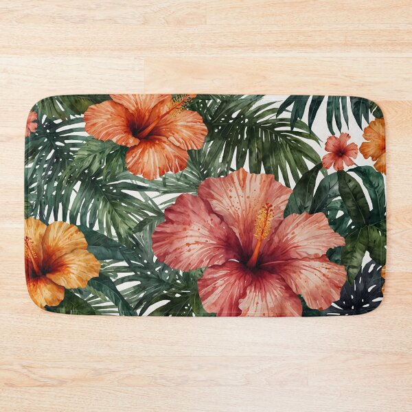 Item preview, Tropical Paradise Watercolor Painting designed and sold by RawNaturePrints.