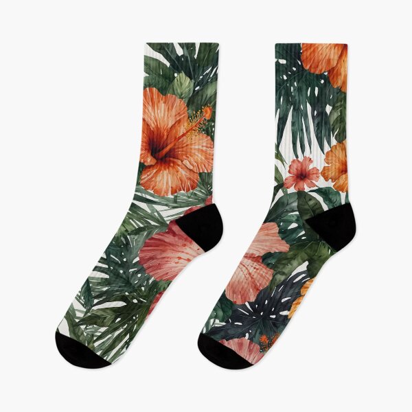 Item preview, Tropical Paradise Watercolor Painting designed and sold by RawNaturePrints.