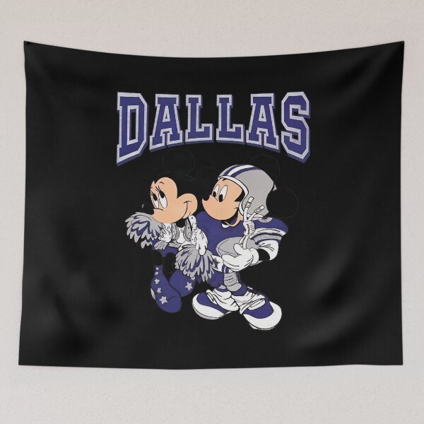 Item preview, Dallas Football Cartoon Duo designed and sold by DebbieKin39722.