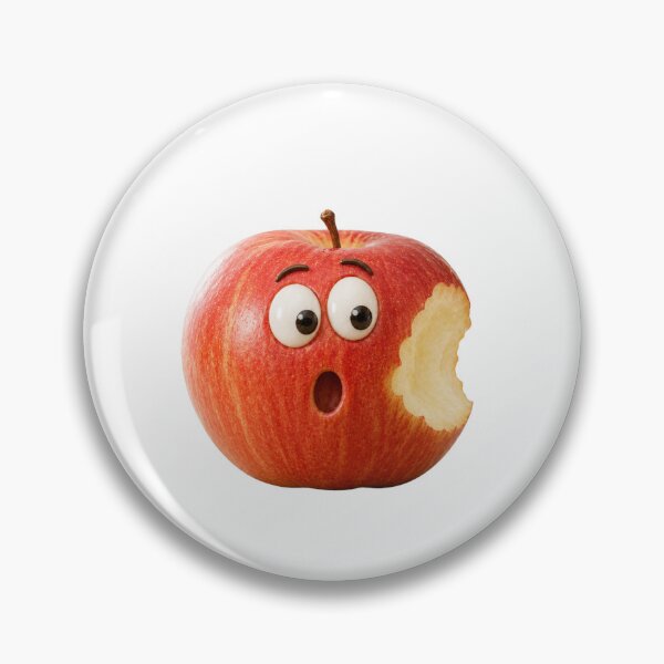 Item preview, Bite Me Apple Funny Fruit Design designed and sold by CJLindy.