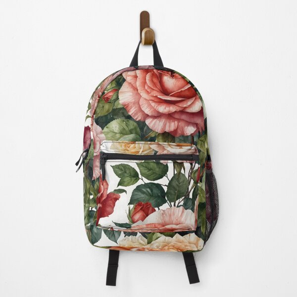 Item preview, Rose Garden Watercolor Painting designed and sold by RawNaturePrints.