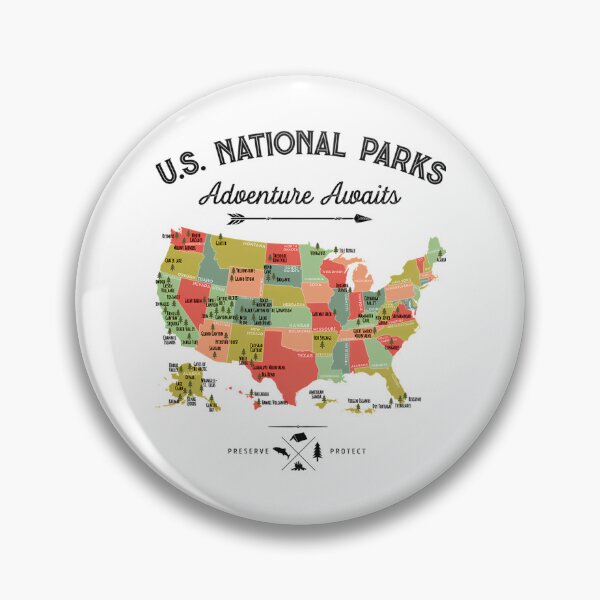 Item preview, National Park Map Vintage T Shirt - All 63 National Parks Gifts T-Shirt Men Women Kids designed and sold by MayaloveStores.