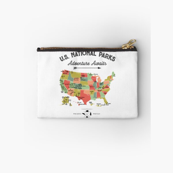 Item preview, National Park Map Vintage T Shirt - All 63 National Parks Gifts T-Shirt Men Women Kids designed and sold by MayaloveStores.