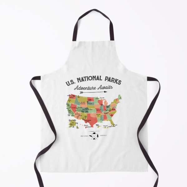 Item preview, National Park Map Vintage T Shirt - All 63 National Parks Gifts T-Shirt Men Women Kids designed and sold by MayaloveStores.