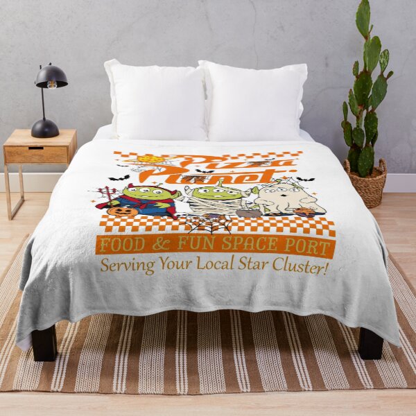 Item preview, Spooky Alien Pizza Party Halloween Cartoon Design designed and sold by CrystalSm58008.
